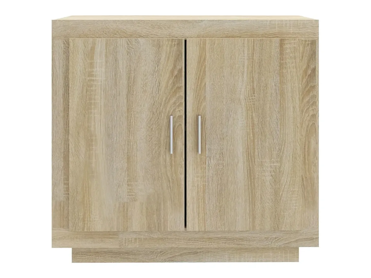 Aparador de roble Sonoma 80x40x75 cm Madera de ingeniería