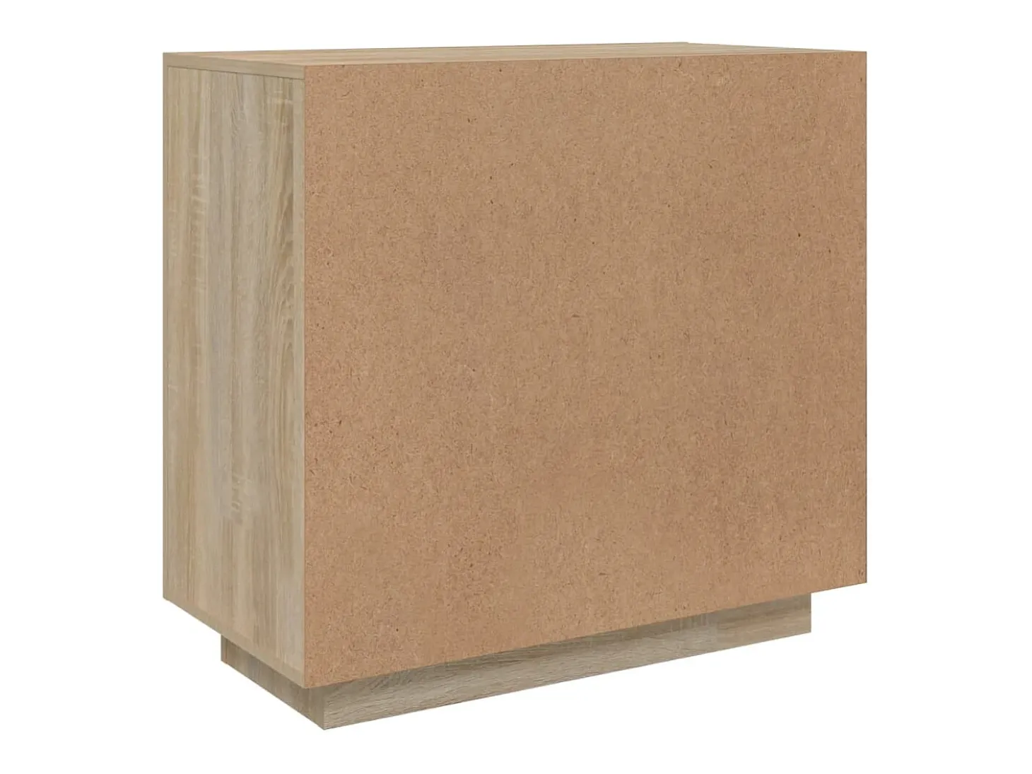 Aparador de roble Sonoma 80x40x75 cm Madera de ingeniería