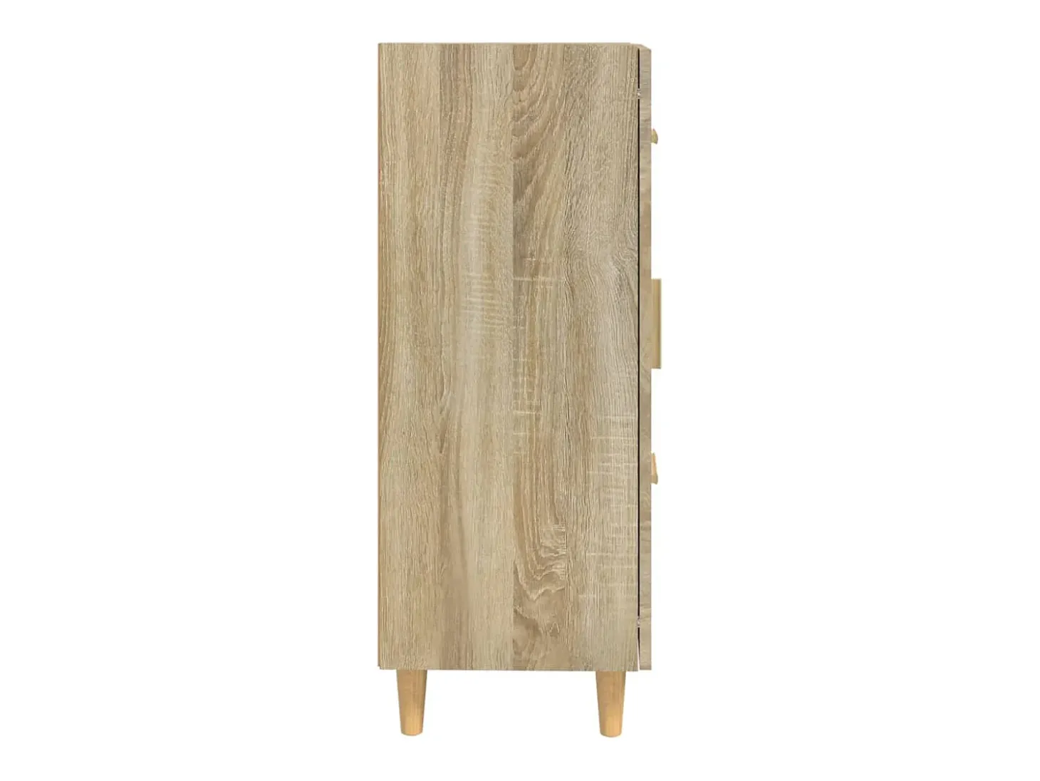 Aparador de roble Sonoma 69,5 x 34 x 90 cm Madera de ingeniería
