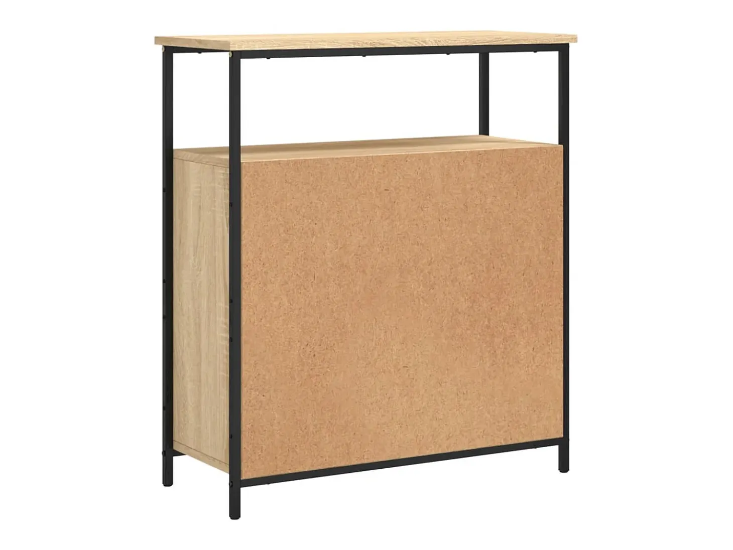 Aparador de roble Sonoma 70x30x80 cm madera de ingeniería