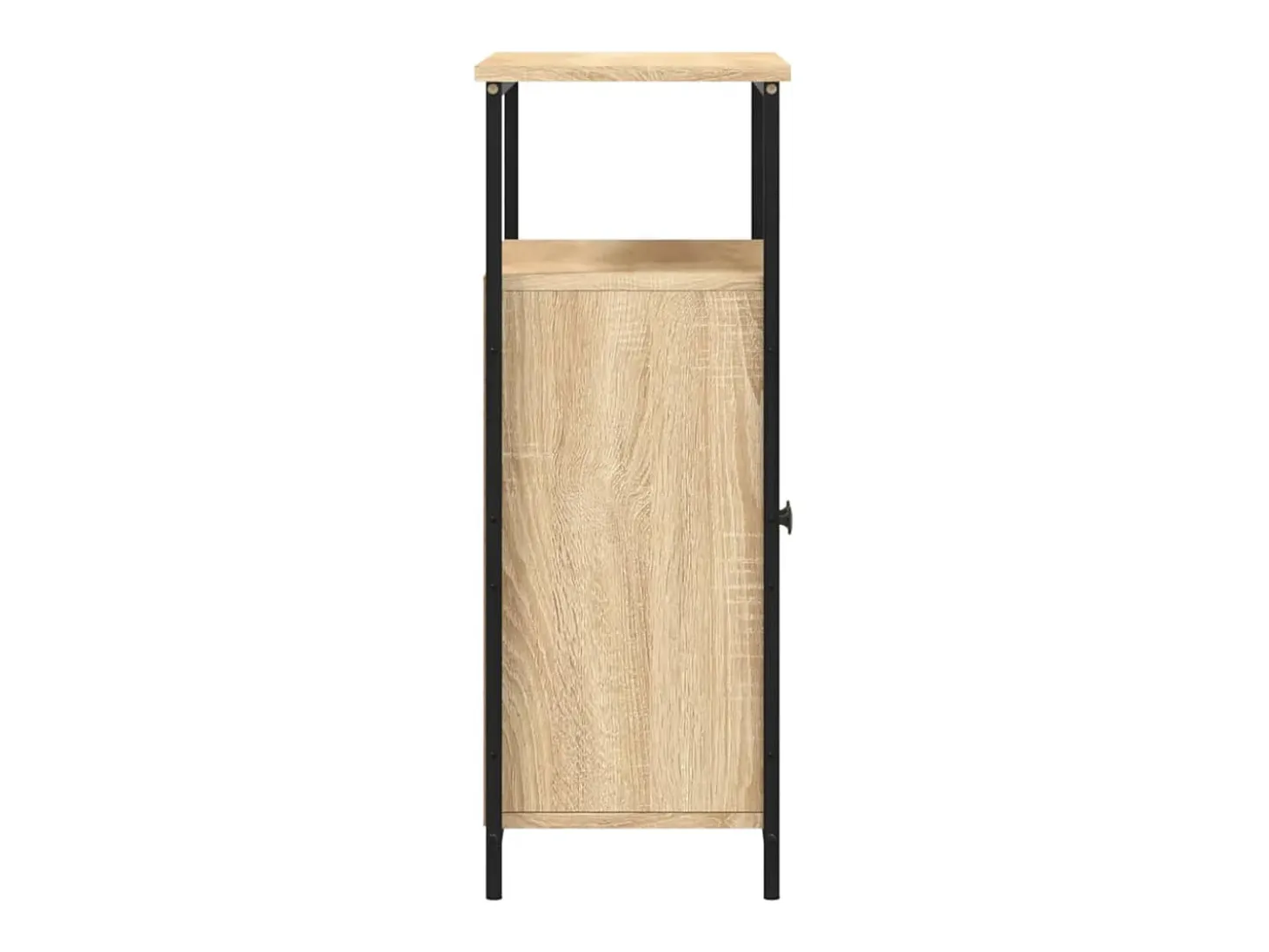 Aparador de roble Sonoma 70x30x80 cm madera de ingeniería