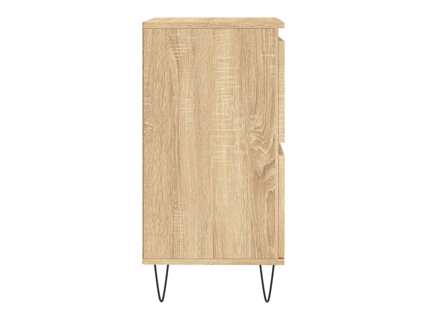 Aparador de roble Sonoma 60x35x70 cm Madera de ingeniería