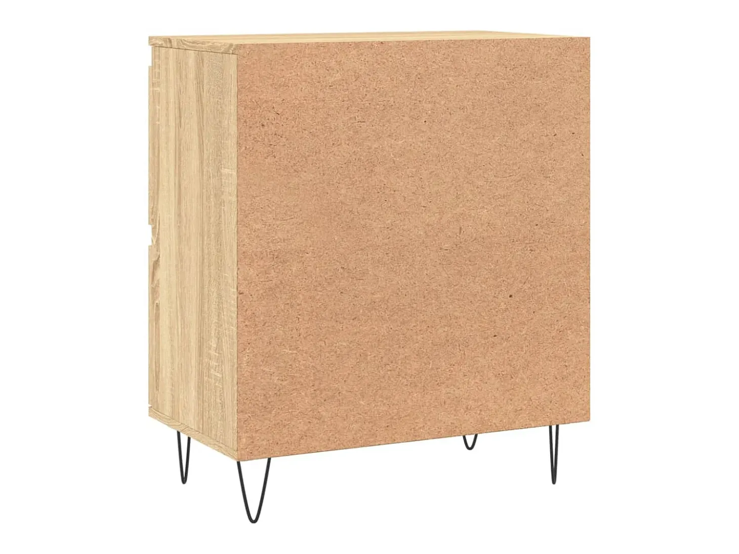 Aparador de roble Sonoma 60x35x70 cm Madera de ingeniería