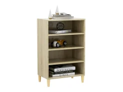 Aparador de roble Sonoma 57x35x90 cm Madera de ingeniería