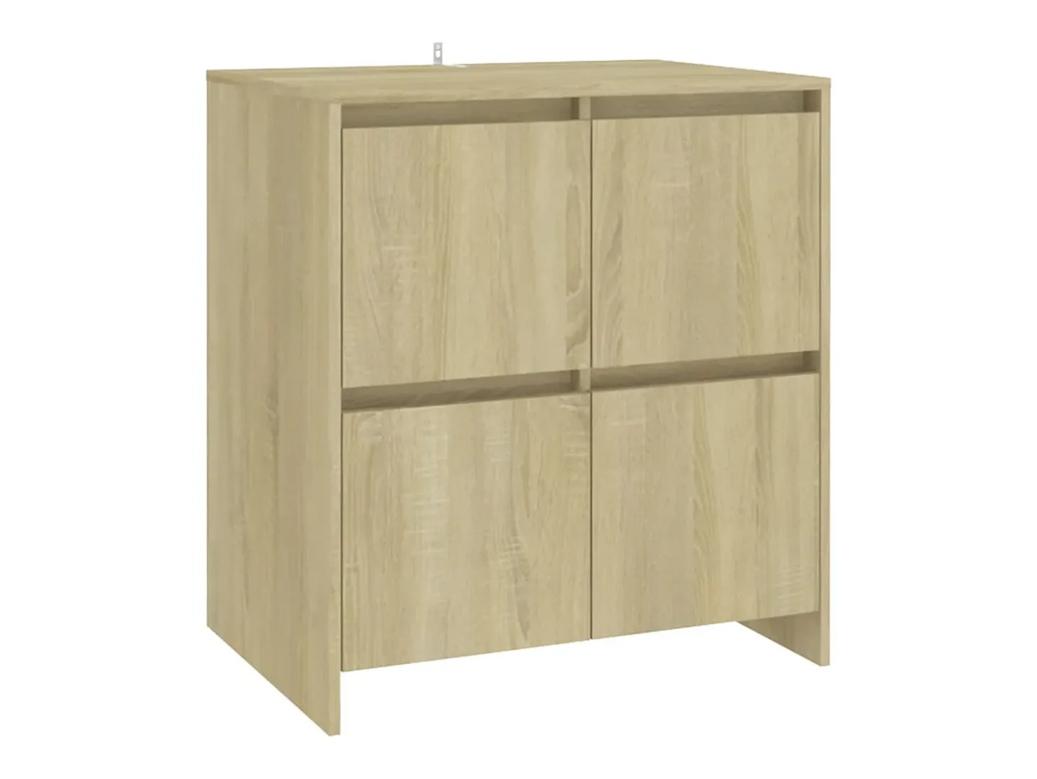 Aparador de roble Sonoma 70x41x75 cm Madera de ingeniería