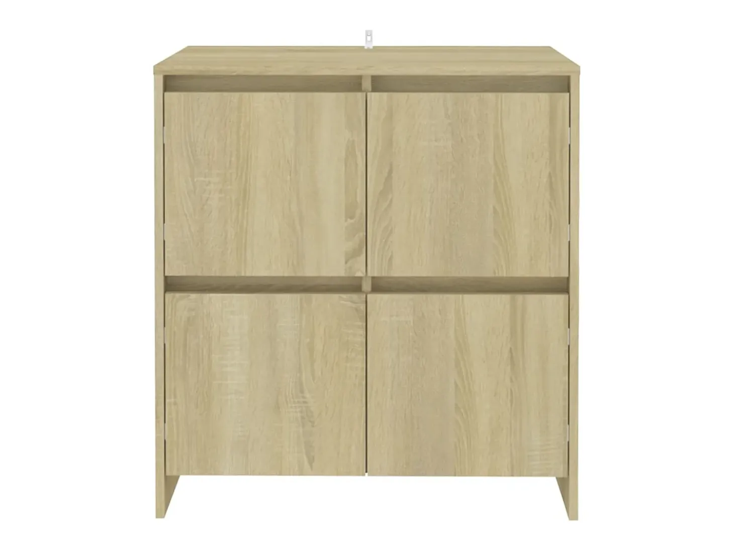 Aparador de roble Sonoma 70x41x75 cm Madera de ingeniería