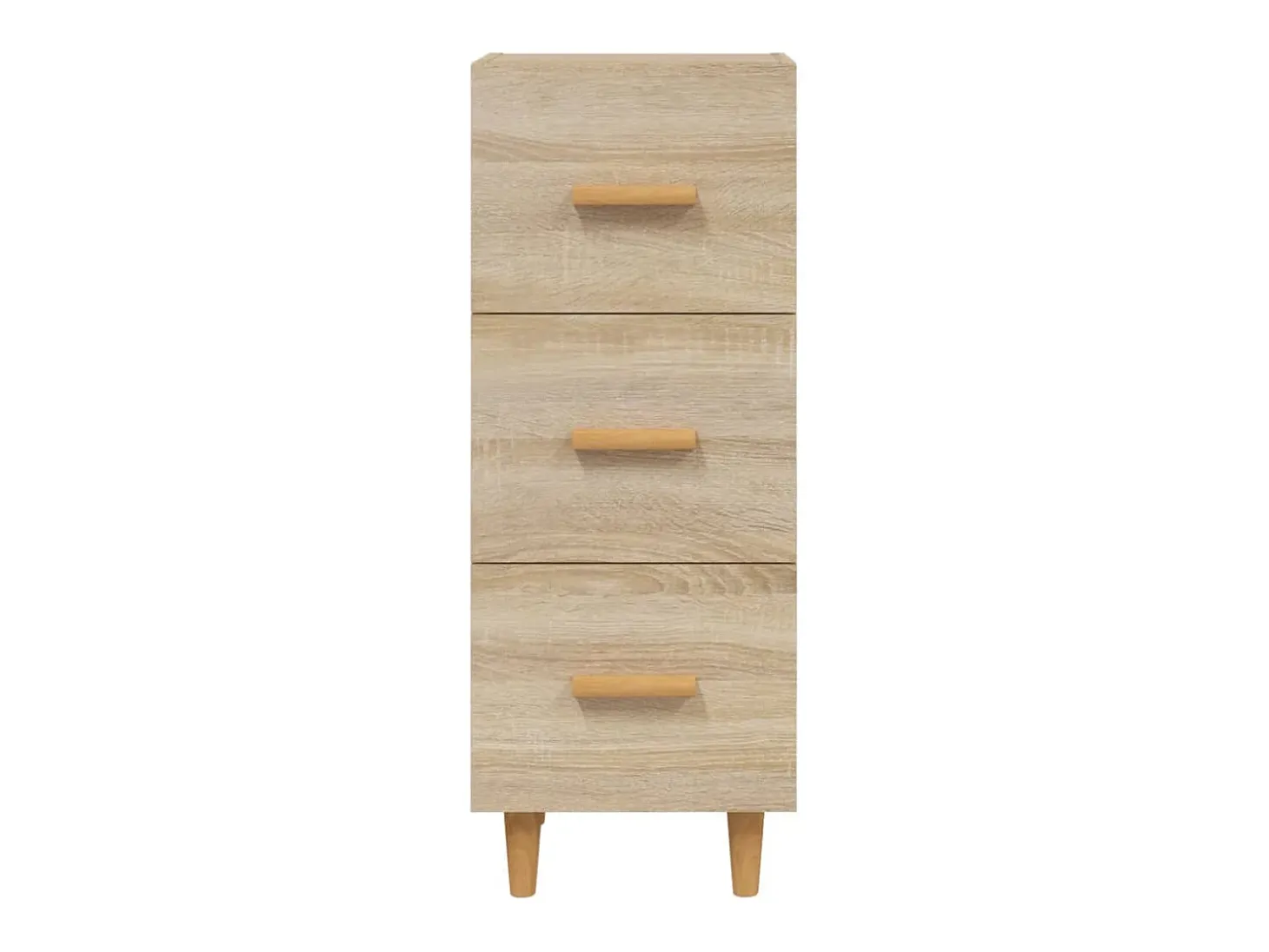 Aparador de roble Sonoma 34,5 x 34 x 90 cm Madera de ingeniería