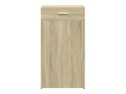 Aparador de roble Sonoma 50x42,5x93 cm madera de ingeniería