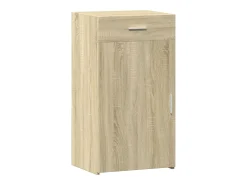 Aparador de roble Sonoma 50x42,5x93 cm madera de ingeniería
