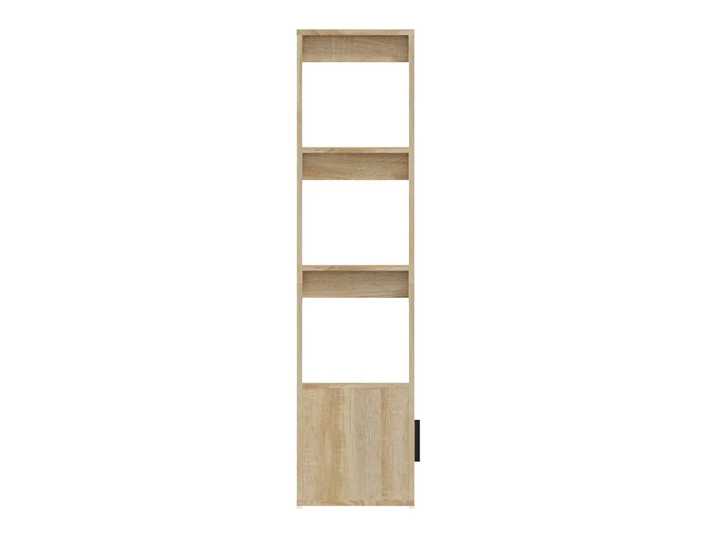 Aparador de roble Sonoma 80x30x119,5 cm Madera de ingeniería