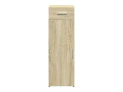 Aparador de roble Sonoma 30x42,5x93 cm madera de ingeniería