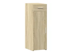 Aparador de roble Sonoma 30x42,5x93 cm madera de ingeniería