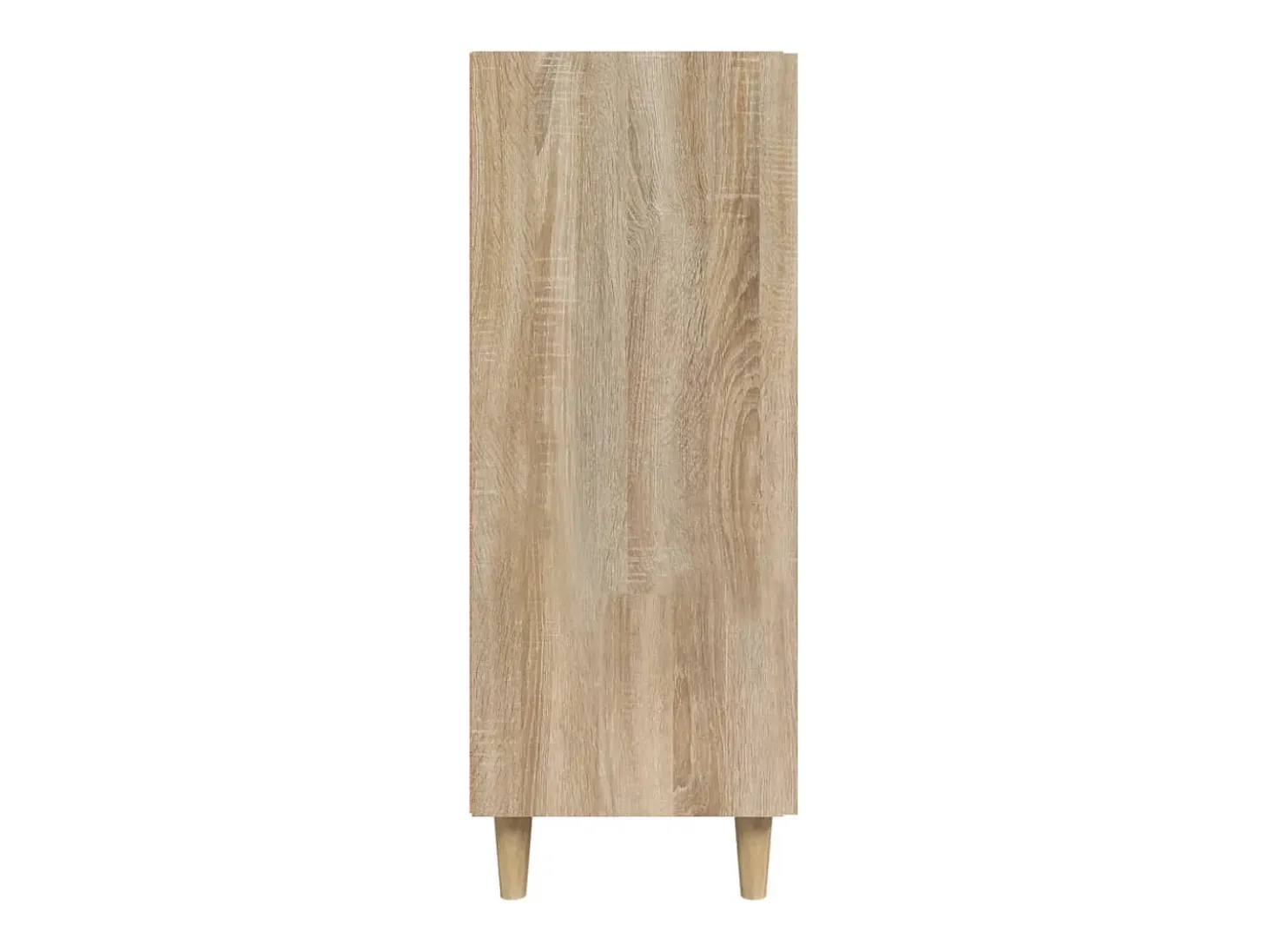 Aparador de roble Sonoma 69,5x34x90 cm madera de ingeniería