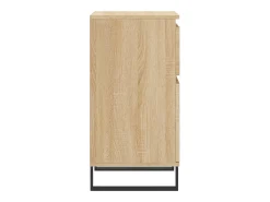 Aparador de roble Sonoma 40x35x70 cm madera de ingeniería