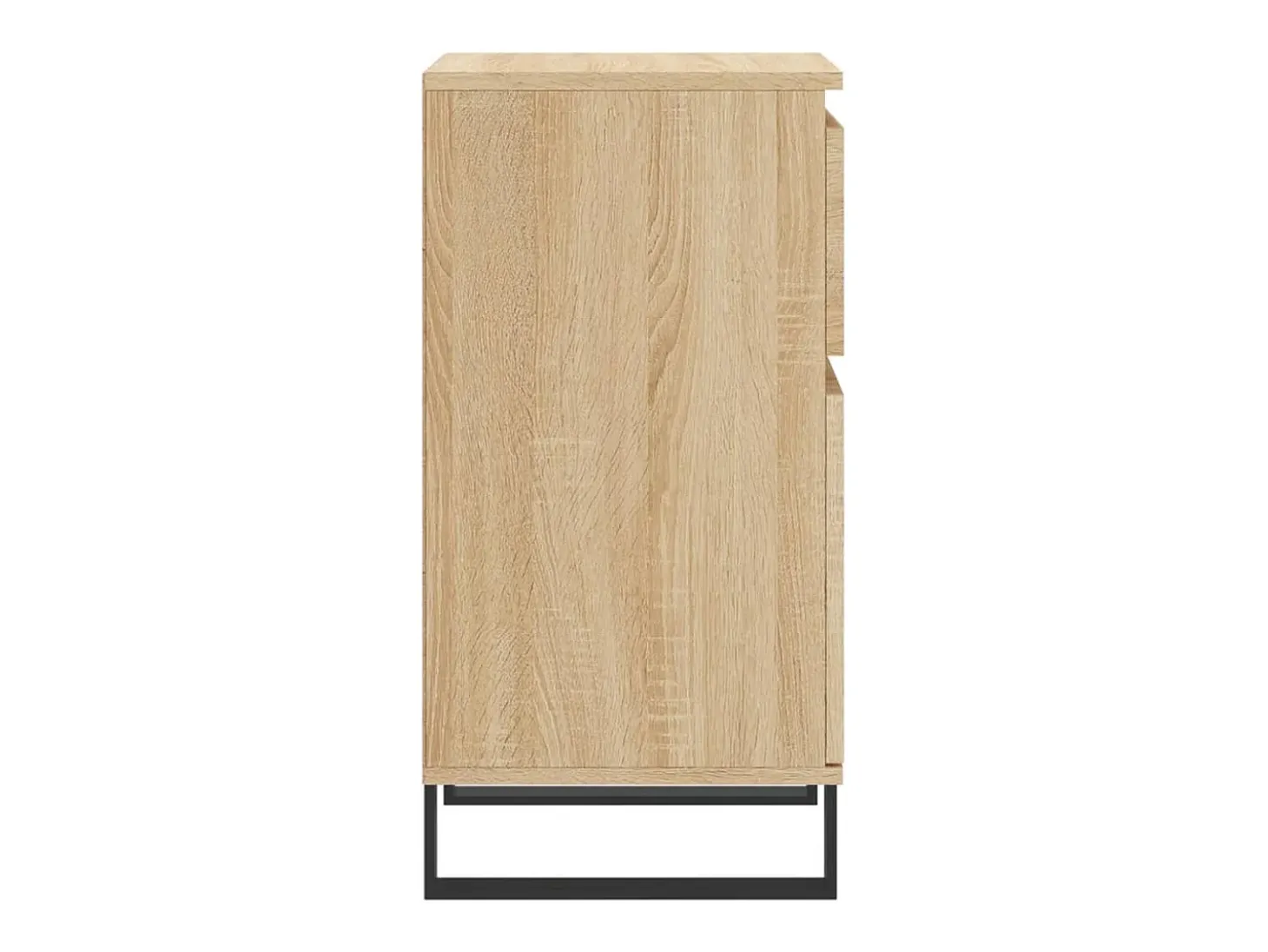 Aparador de roble Sonoma 40x35x70 cm madera de ingeniería