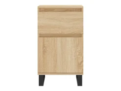 Aparador de roble Sonoma 40x35x70 cm madera de ingeniería