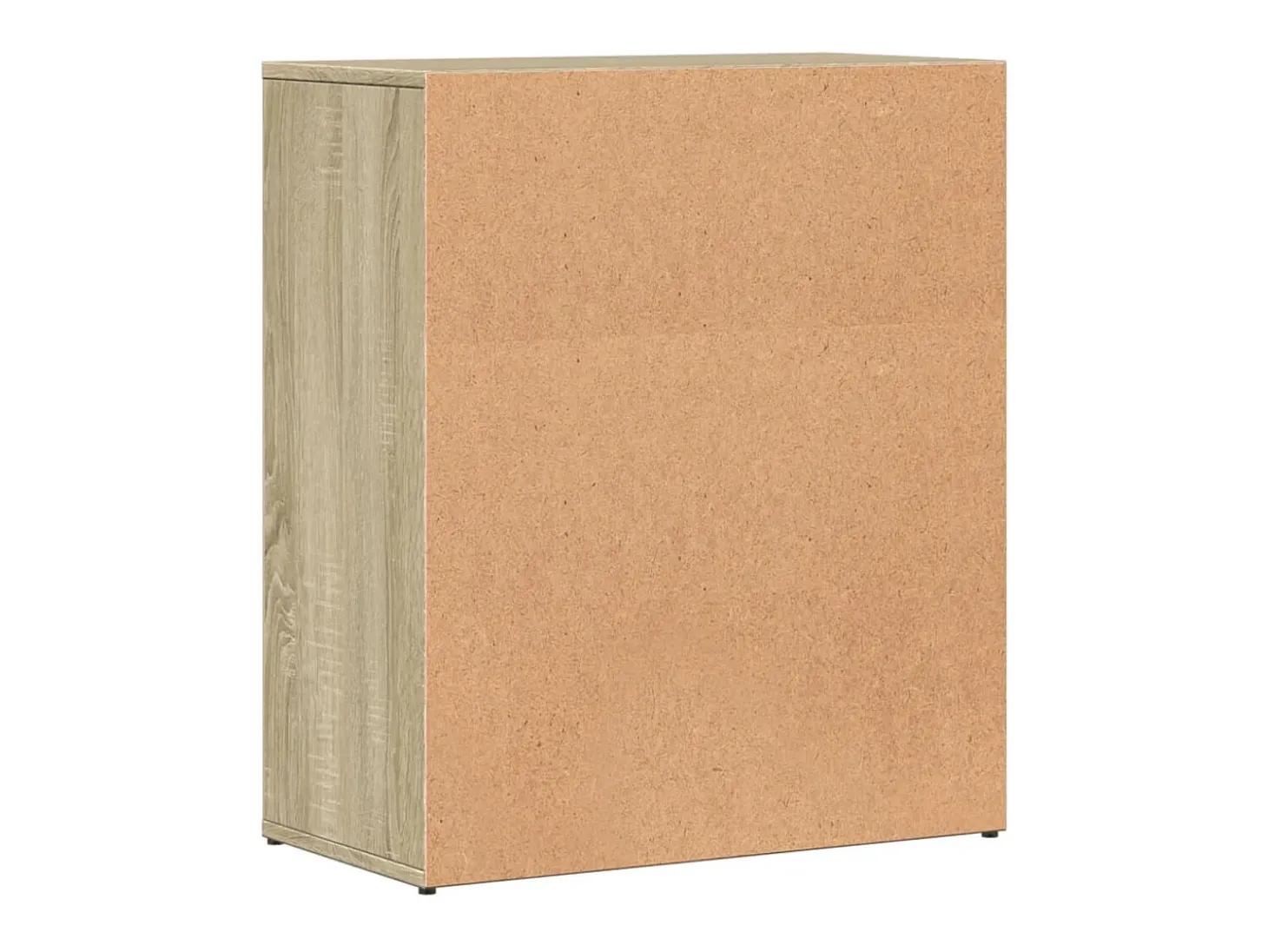 Aparador de roble Sonoma 60x31x70 cm madera de ingeniería