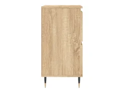 Aparador de roble Sonoma 60x35x70 cm Madera de ingeniería