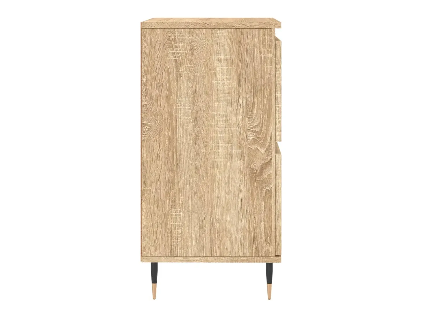 Aparador de roble Sonoma 60x35x70 cm Madera de ingeniería