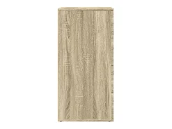 Aparador de roble Sonoma 60x39x80 cm madera de ingeniería