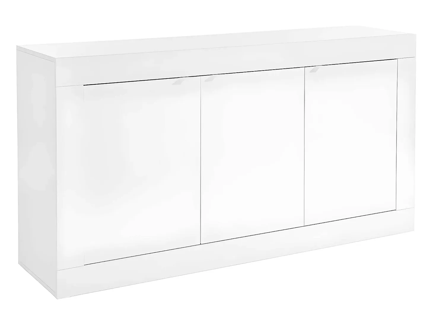 Aparador design 3 puertas Blanco lacado COMETE