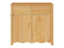Aparador Drammen Roble 79 x 43 x 75.5 cm Madera maciza de Pino