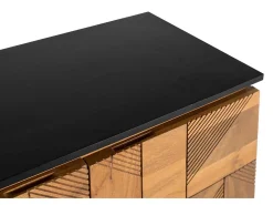 Aparador fabricado en madera de mango con acabado natural 170 cm