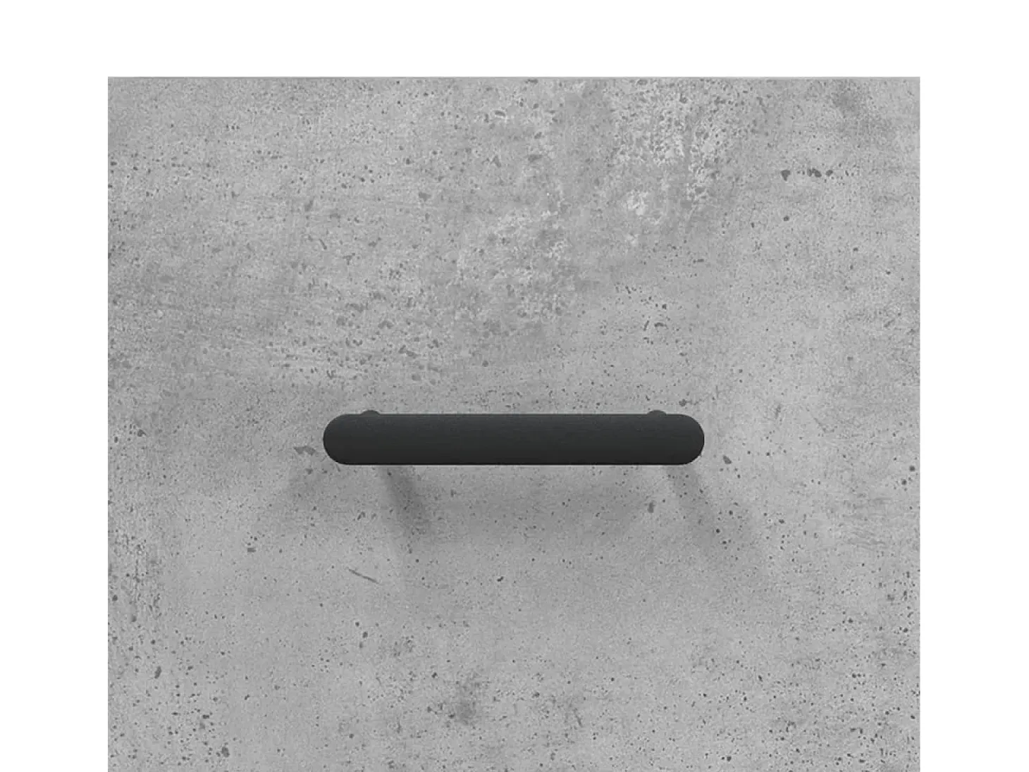 Aparador gris hormigón 100x36x60 cm madera de ingeniería