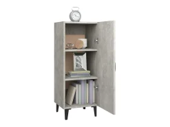 Aparador Gris Hormigón 34,5x34x90 cm Madera de Ingeniería