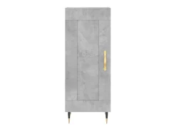 Aparador Gris Hormigón 34,5x34x90 cm Madera de Ingeniería