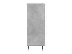 Aparador Gris Hormigón 34,5x34x90 cm Madera de Ingeniería