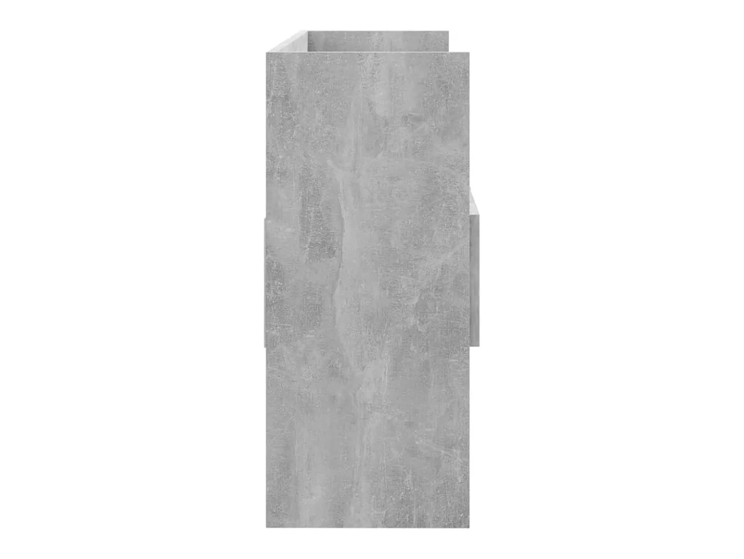 Aparador Gris Hormigón 105x30x70 cm Madera de Ingeniería