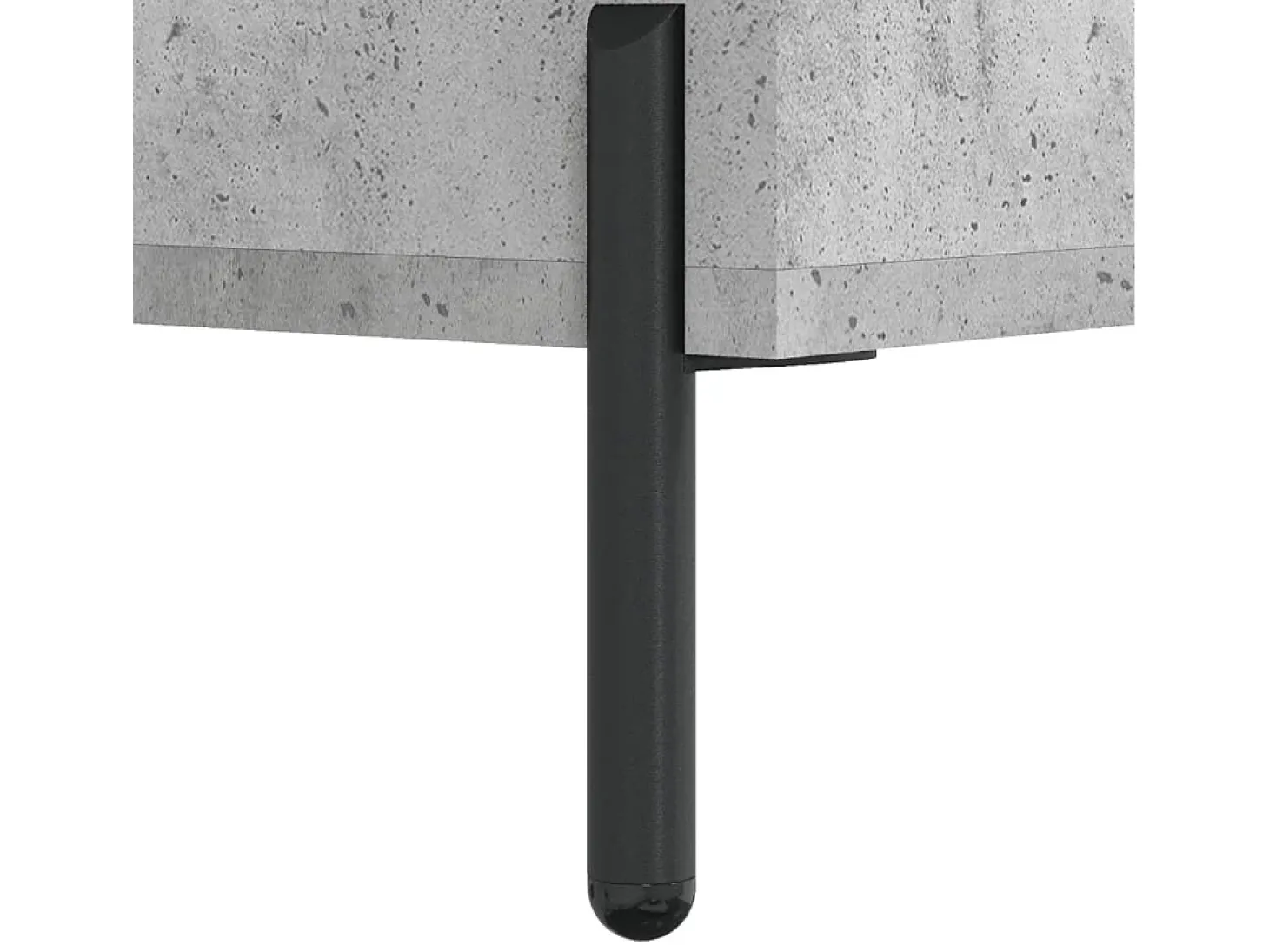 Aparador Gris Hormigón 34,5x34x90 cm Madera de Ingeniería