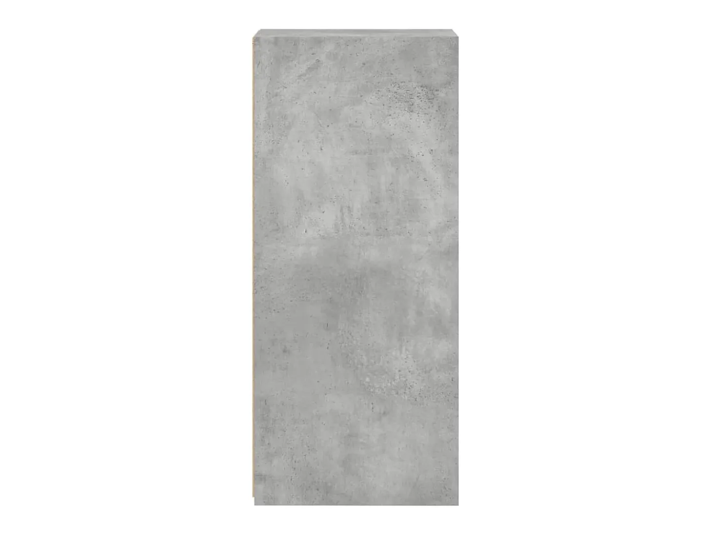 Aparador gris hormigón 30x41x93 cm madera de ingeniería