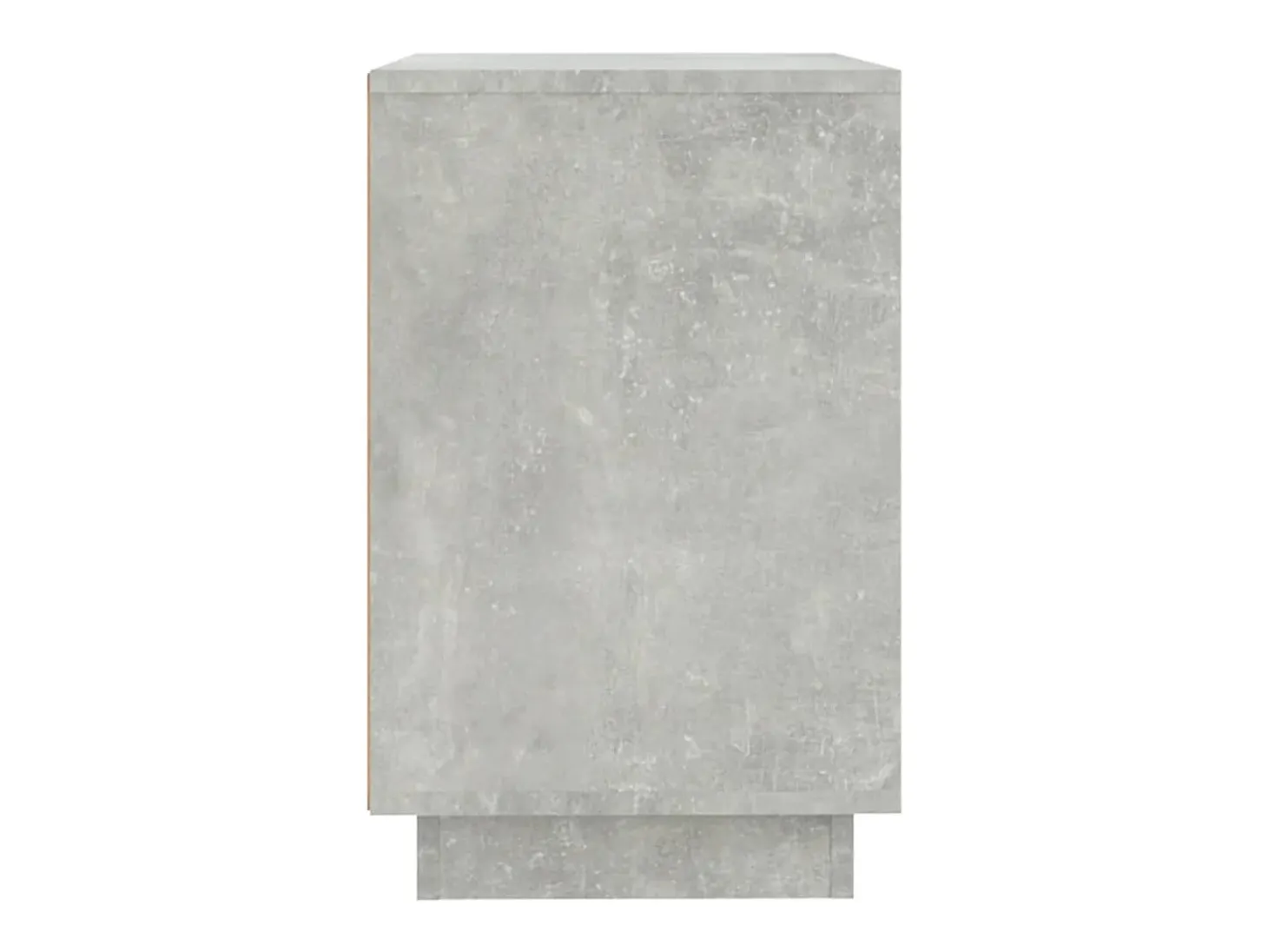 Aparador gris hormigón 102x35x60 cm madera de ingeniería