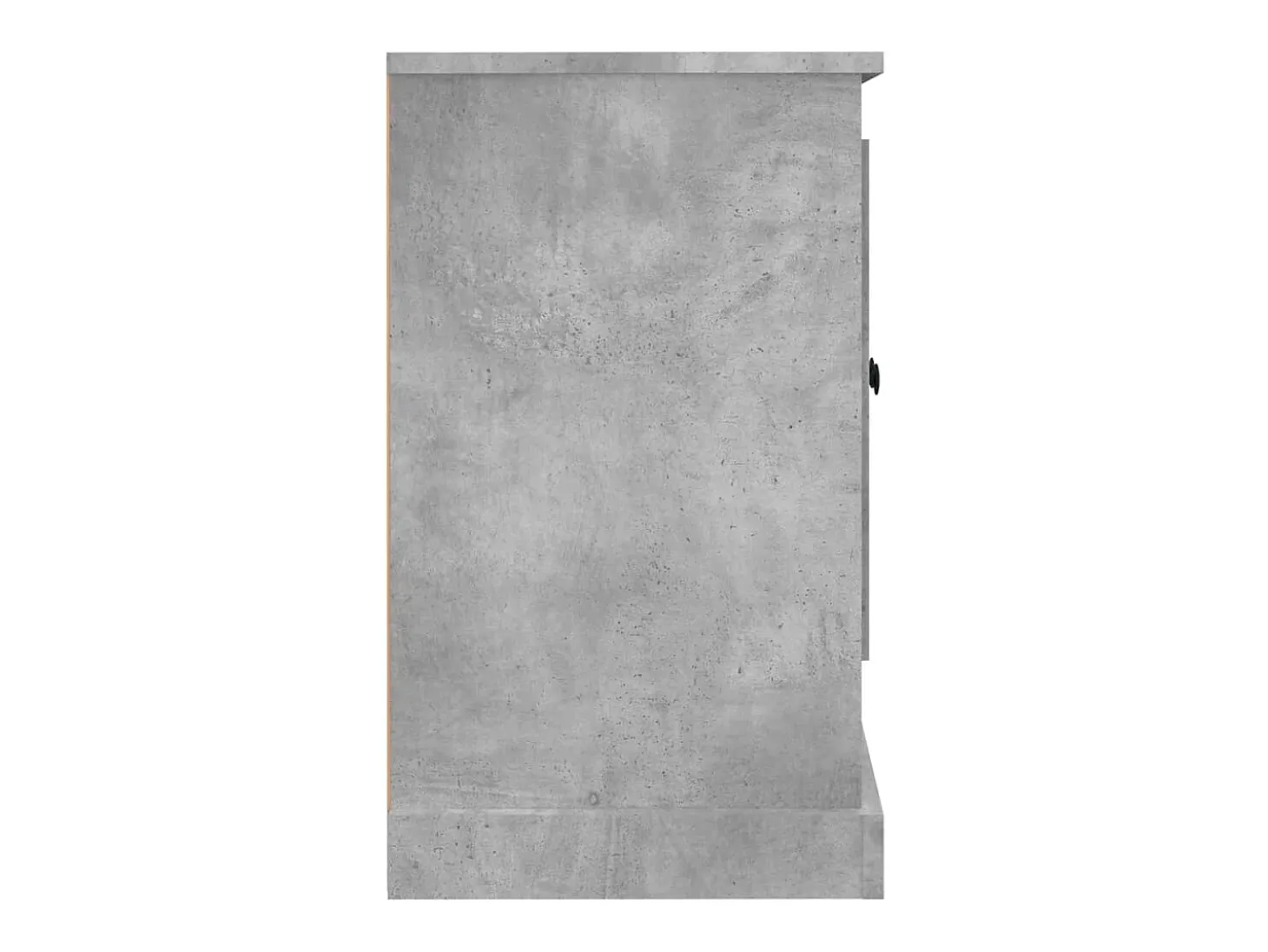 Aparador Gris Hormigón 100x35,5x60 cm Madera de Ingeniería
