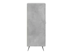 Aparador Gris Hormigón 34,5x34x90 cm Madera de Ingeniería