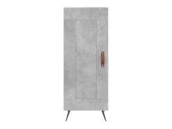 Aparador Gris Hormigón 34,5x34x90 cm Madera de Ingeniería