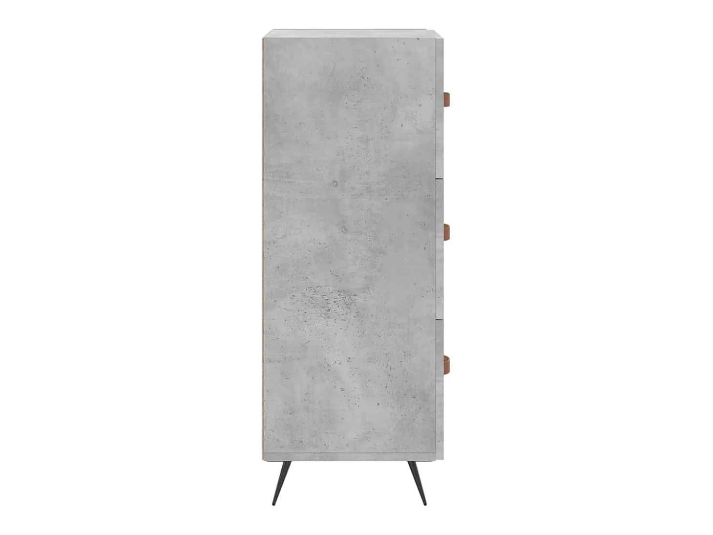 Aparador Gris Hormigón 34,5x34x90 cm Madera de Ingeniería