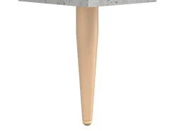 Aparador gris hormigón 69,5x32,5x180 cm madera de ingeniería