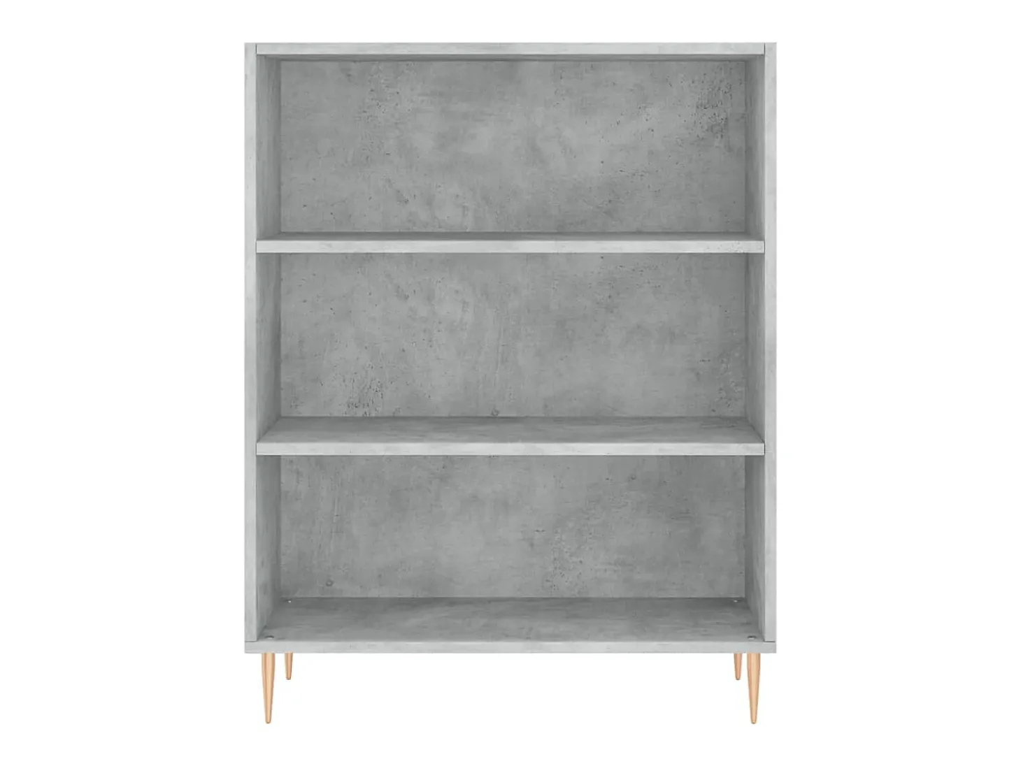 Aparador gris hormigón 69,5x32,5x180 cm madera de ingeniería