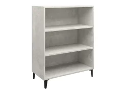 Aparador Gris Hormigón 69,5x32,5x90 cm Madera de Ingeniería