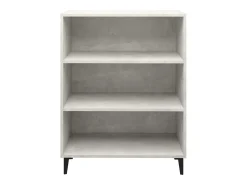 Aparador Gris Hormigón 69,5x32,5x90 cm Madera de Ingeniería