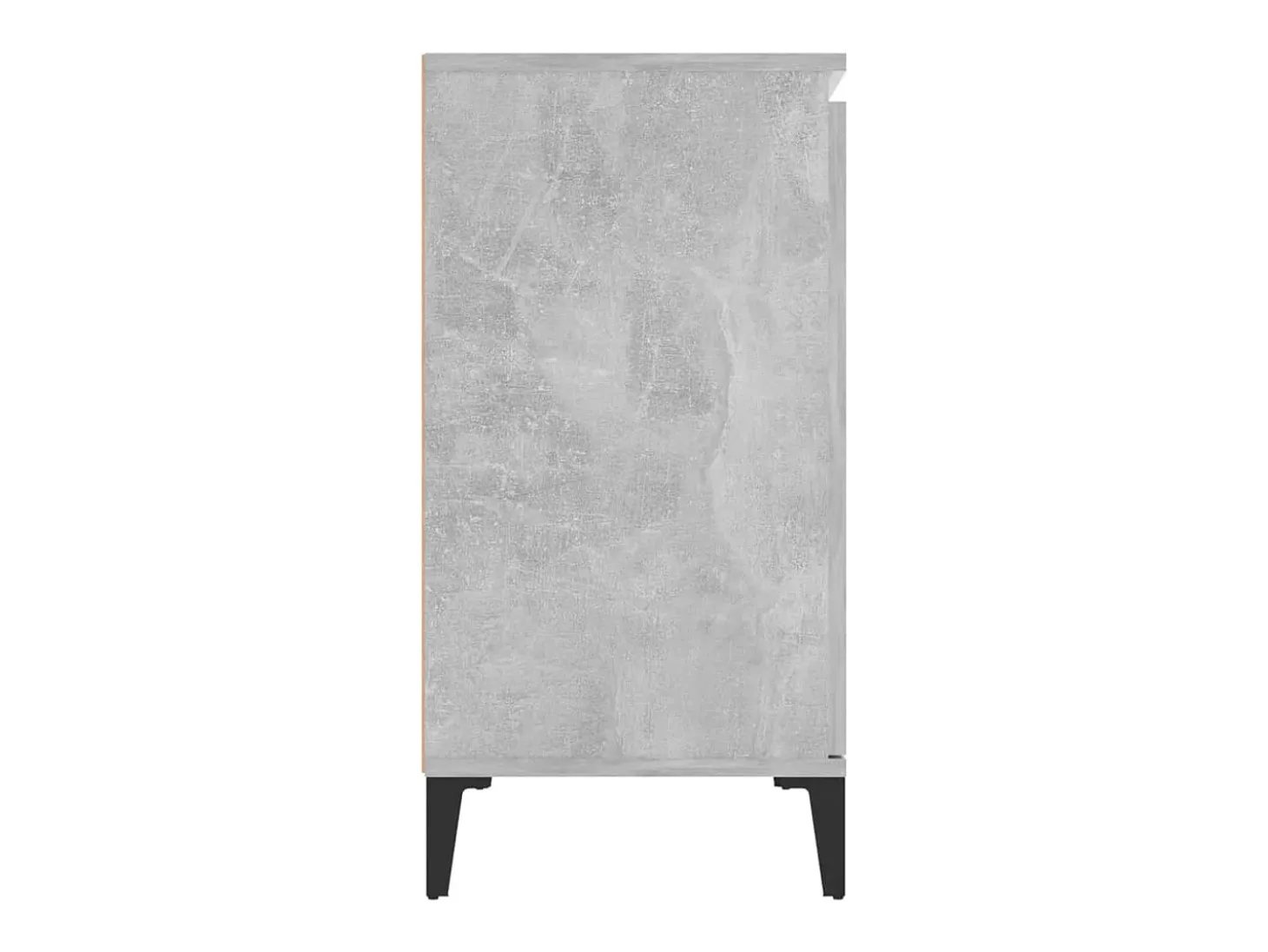 Aparador gris hormigón 104x35x70 cm madera de ingeniería