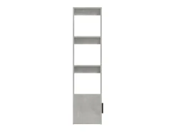 Aparador Gris Hormigón 80x30x119,5 cm Madera de Ingeniería