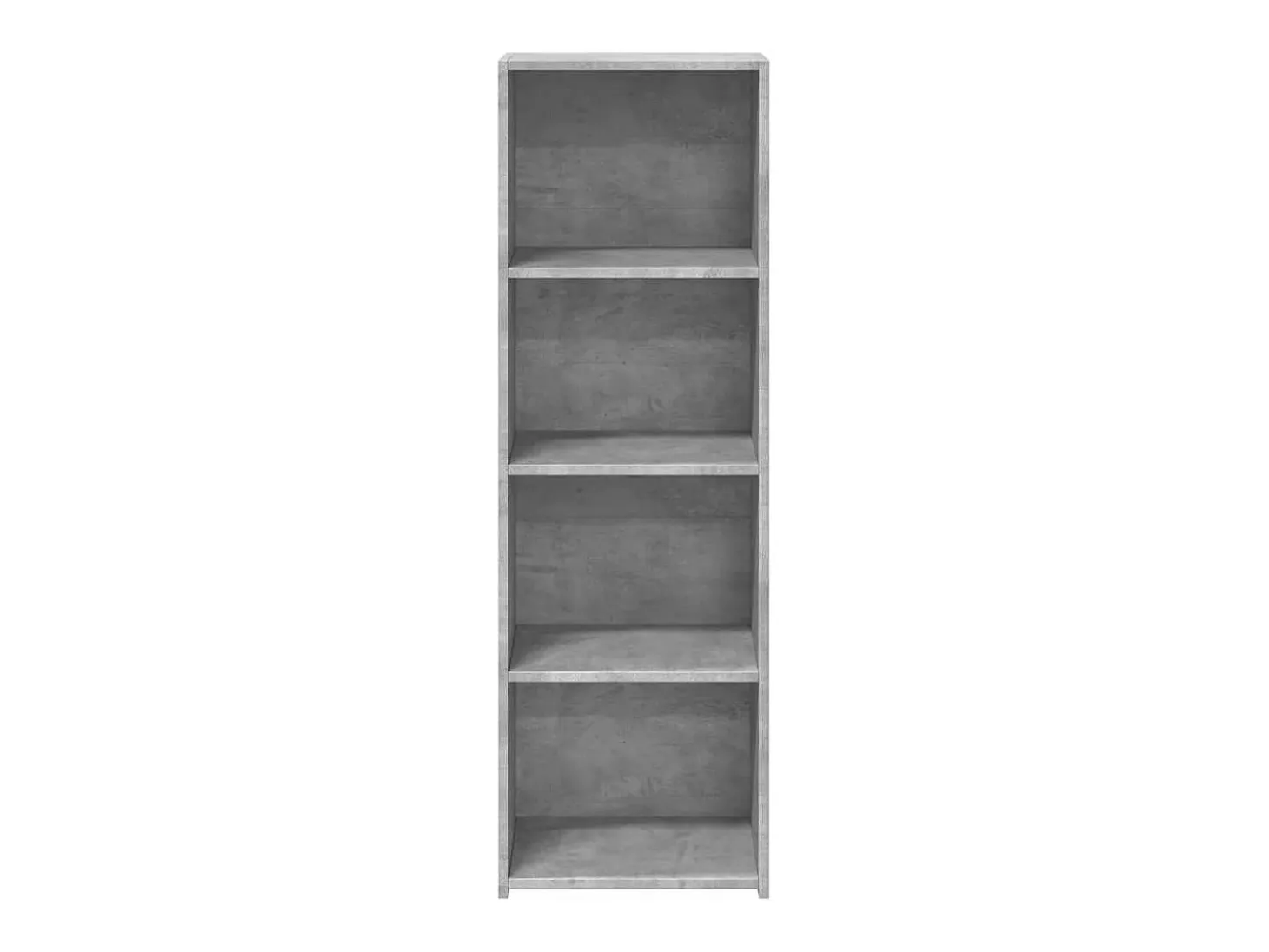 Aparador gris hormigón 40x41x124 cm madera de ingeniería