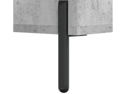 Aparador Gris Hormigón 34,5x34x90 cm Madera de Ingeniería