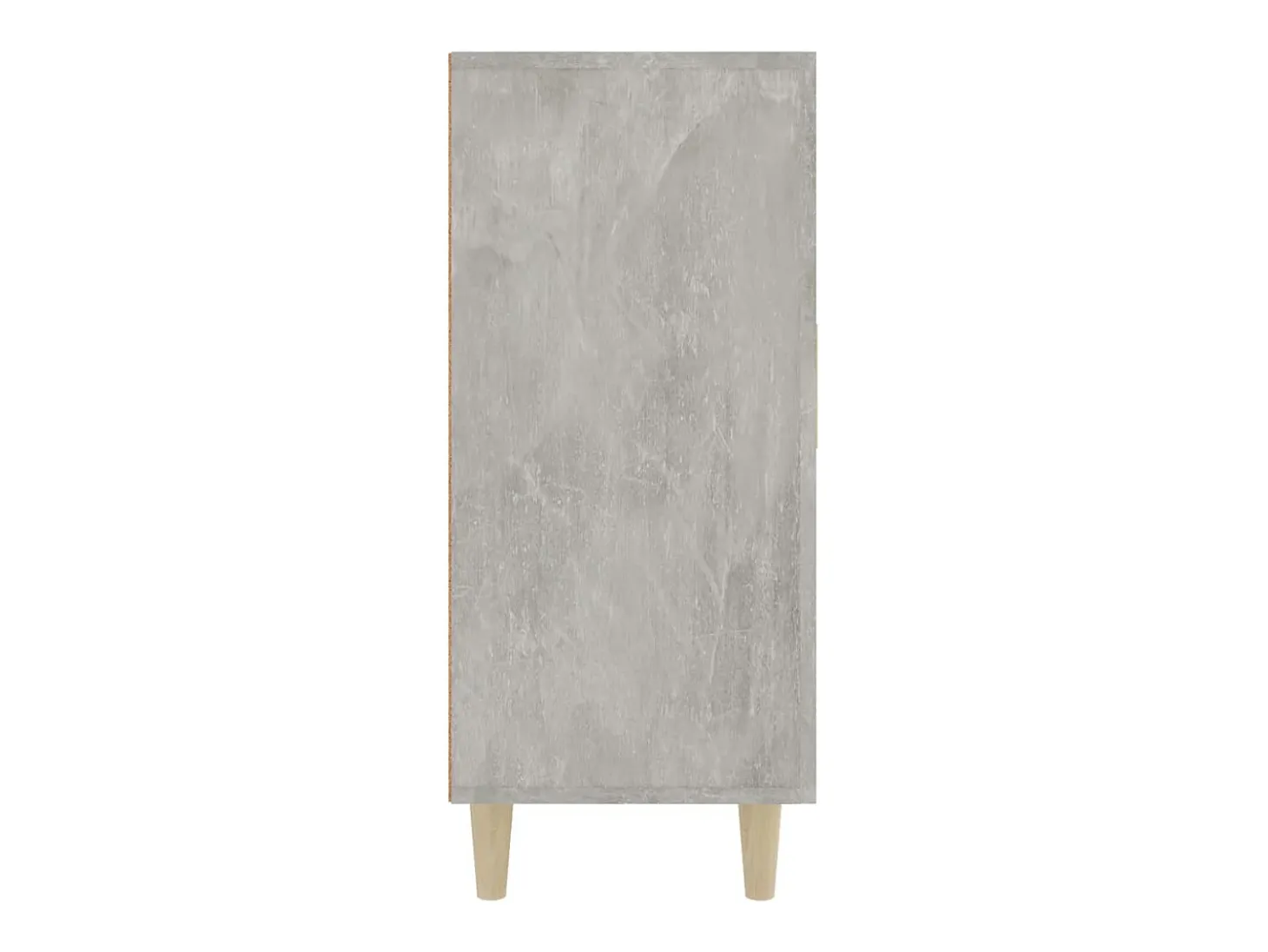 Aparador gris hormigón 90x34x80 cm madera de ingeniería