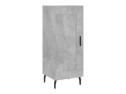 Aparador Gris Hormigón 34,5x34x90 cm Madera de Ingeniería