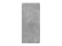 Aparador gris hormigón 45x42,5x93 cm madera de ingeniería